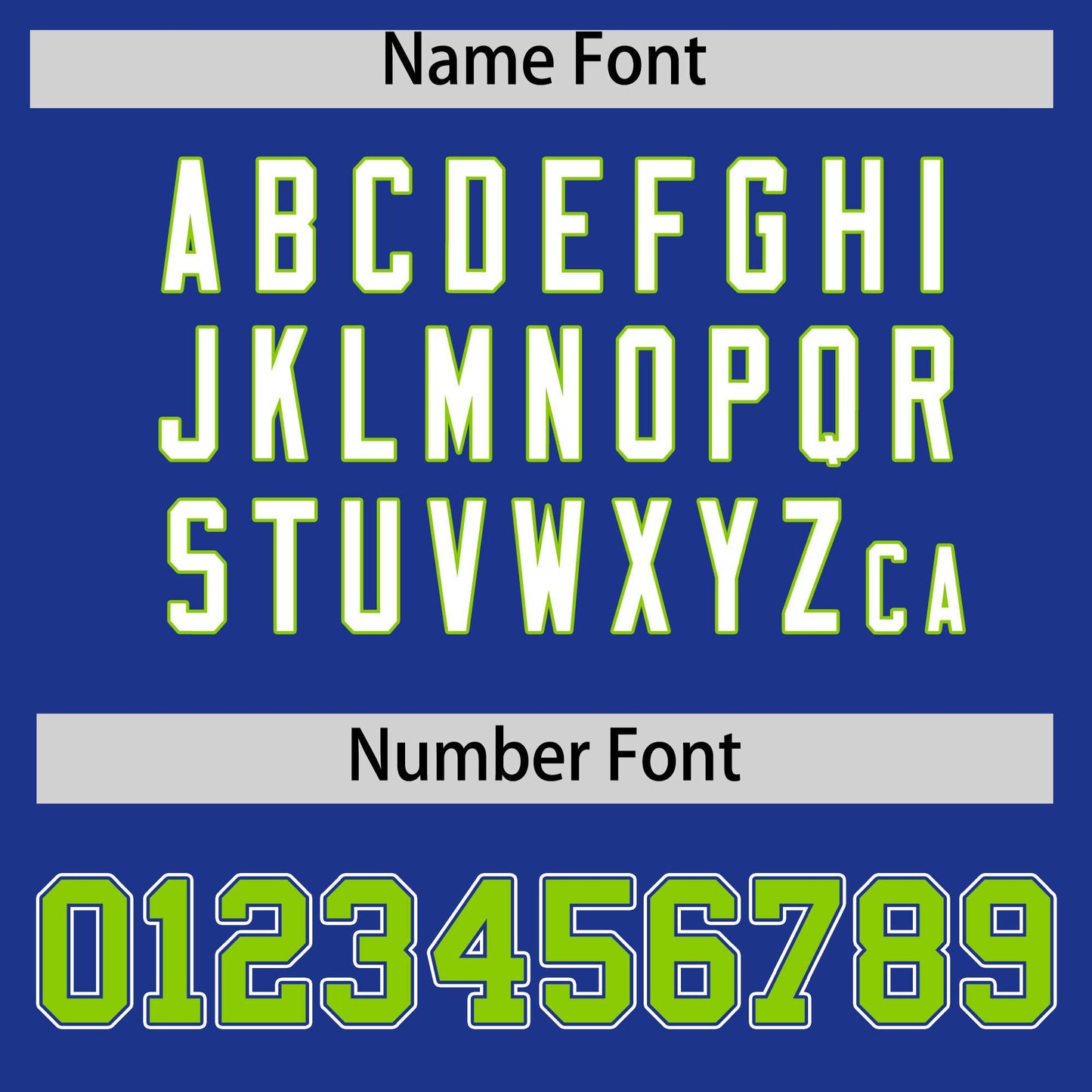 Custom Royal Neon Green Personalized Color Block Authentic Baseball Jersey Limited