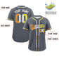 Custom Dark Gray Maverique For Pride Month Classic Style Authentic Baseball Jersey Limited