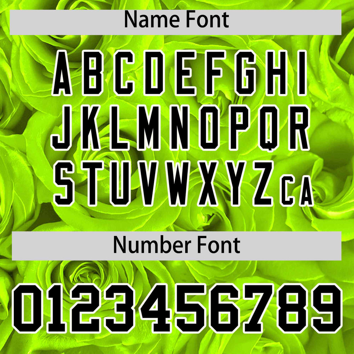 Custom Neon Green Black Split Rose Print Authentic Baseball Jersey Limited