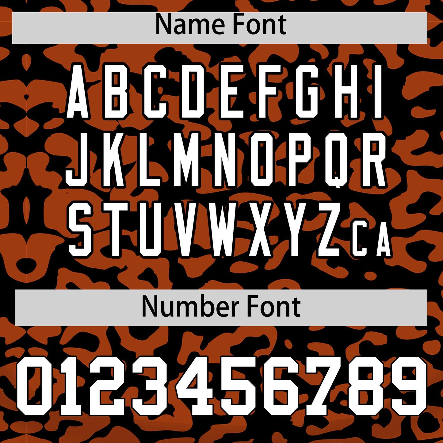 Custom Black Texas Orange Leopard Print Pattern Authentic Baseball Jersey Limited