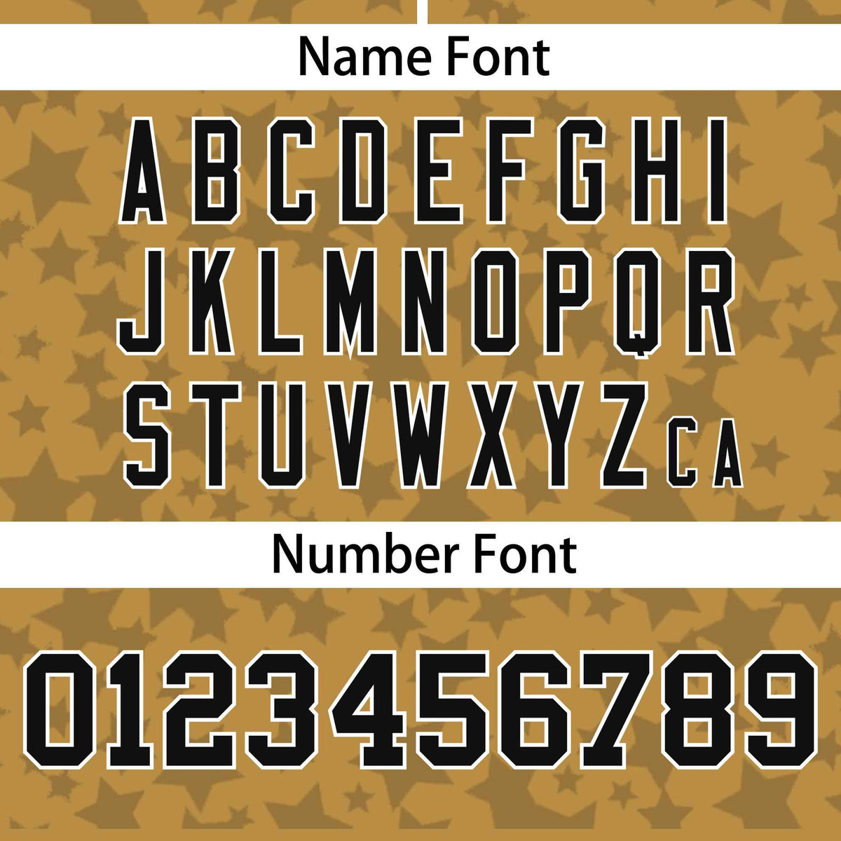 Custom Old Gold Black Personalized Star Graffiti Pattern Authentic Baseball Jersey Limited