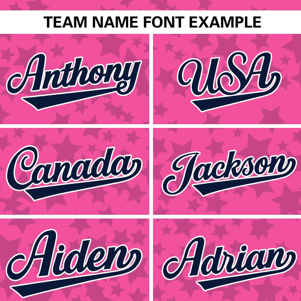 Custom Pink Navy Personalized Star Graffiti Pattern Authentic Baseball Jersey Limited