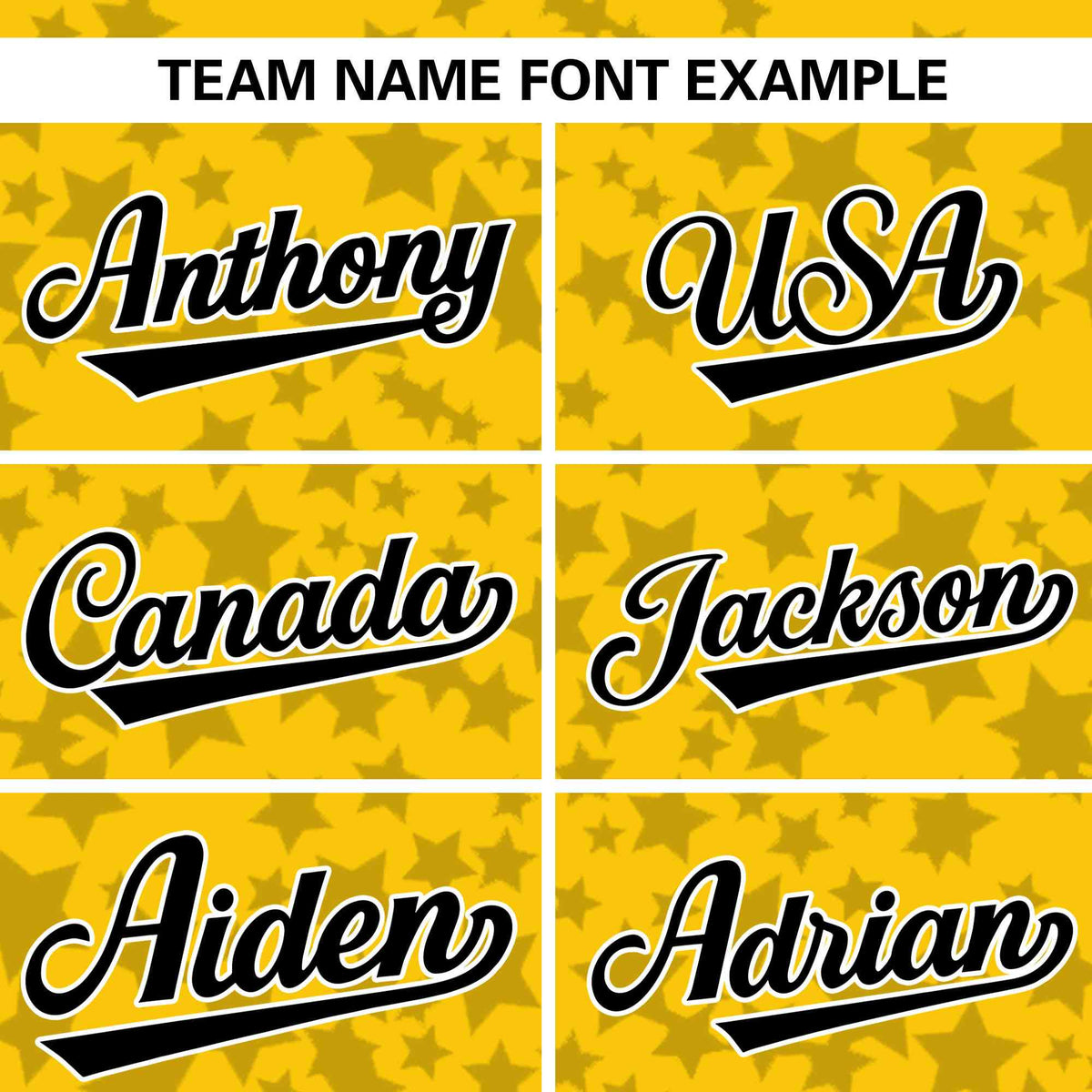 Custom Gold Black Personalized Star Graffiti Pattern Authentic Baseball Jersey Limited