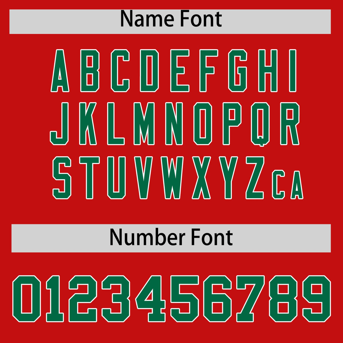 Custom Kelly Green Red Pinstripe Personalized Two-Tone Authentic Baseball Jersey Limited