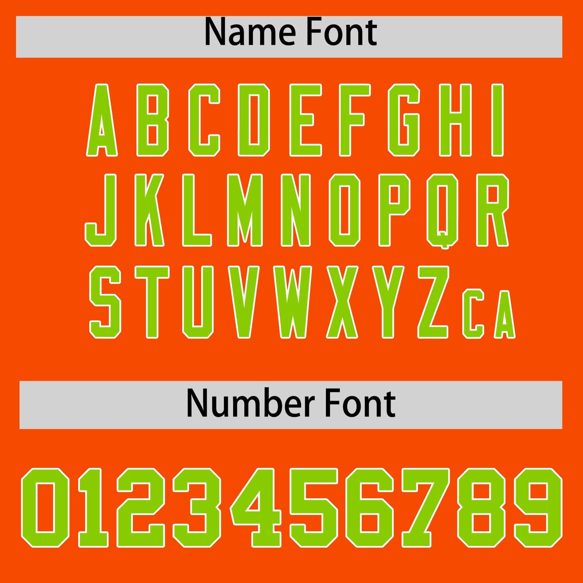 Custom Neon Green Orange Pinstripe Personalized Two-Tone Authentic Baseball Jersey Limited