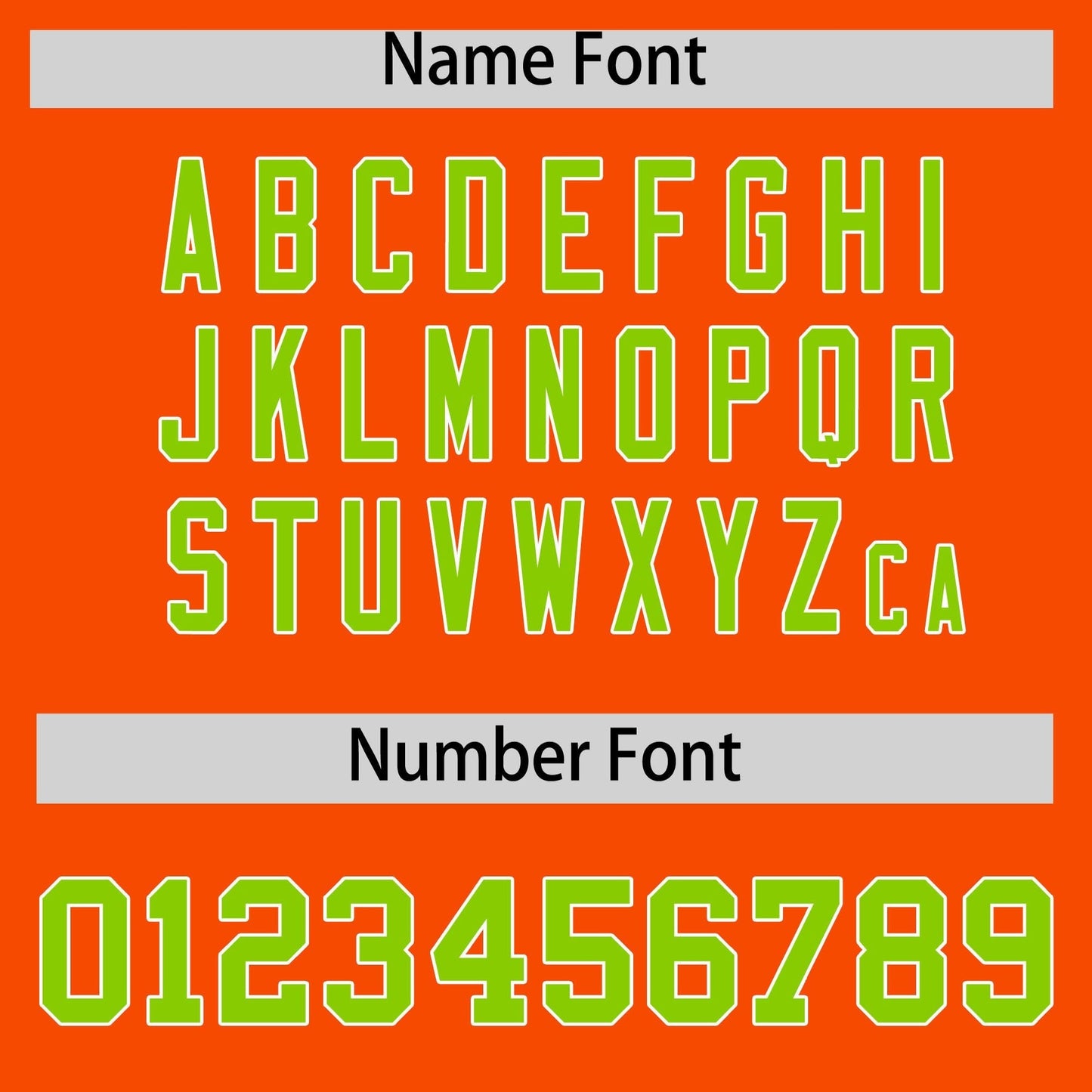 Custom Neon Green Orange Pinstripe Personalized Two-Tone Authentic Baseball Jersey Limited