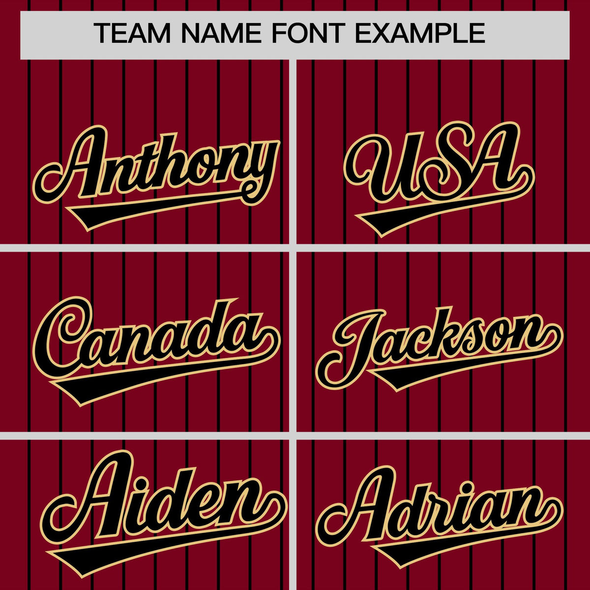 Custom Crimson Black Pinstripe Personalized Two-Tone Authentic Baseball Jersey Limited