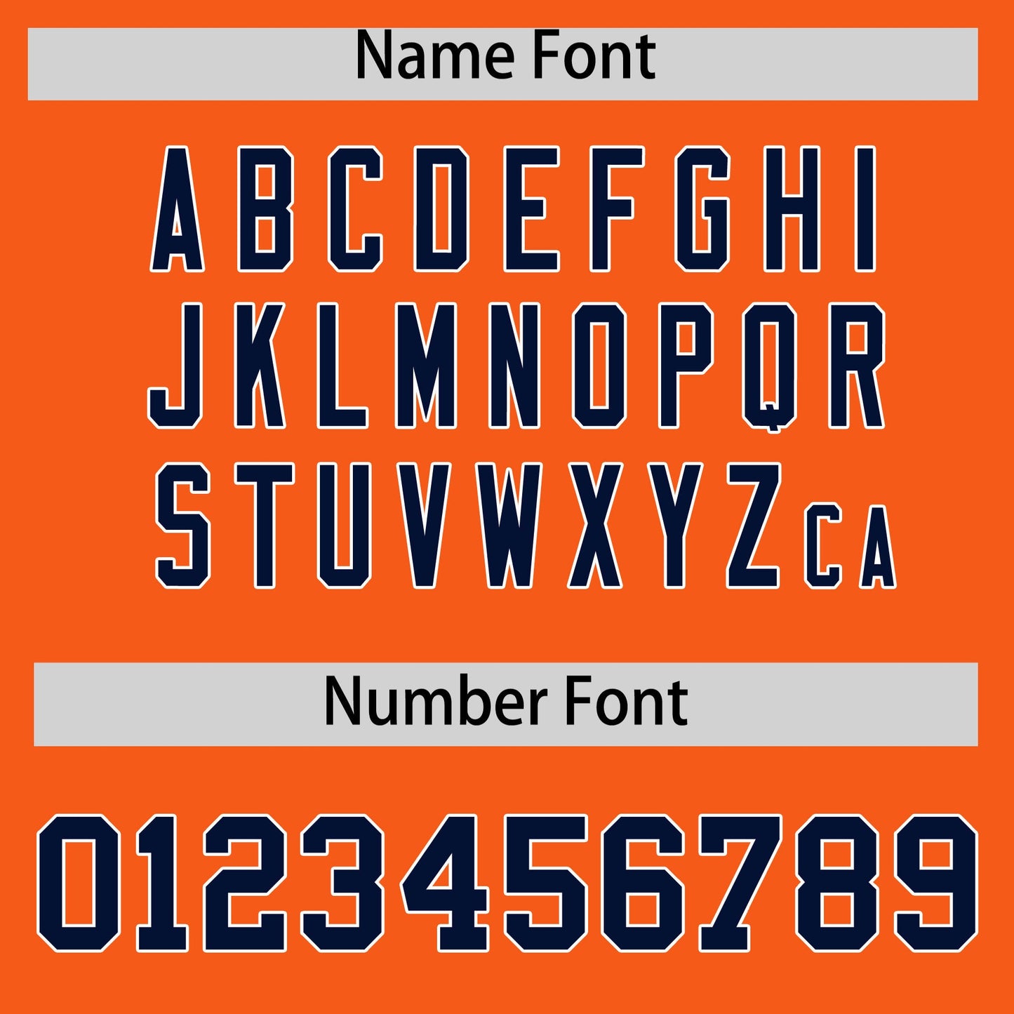 Custom Orange Navy Personalized Color Block Authentic Baseball Jersey Limited