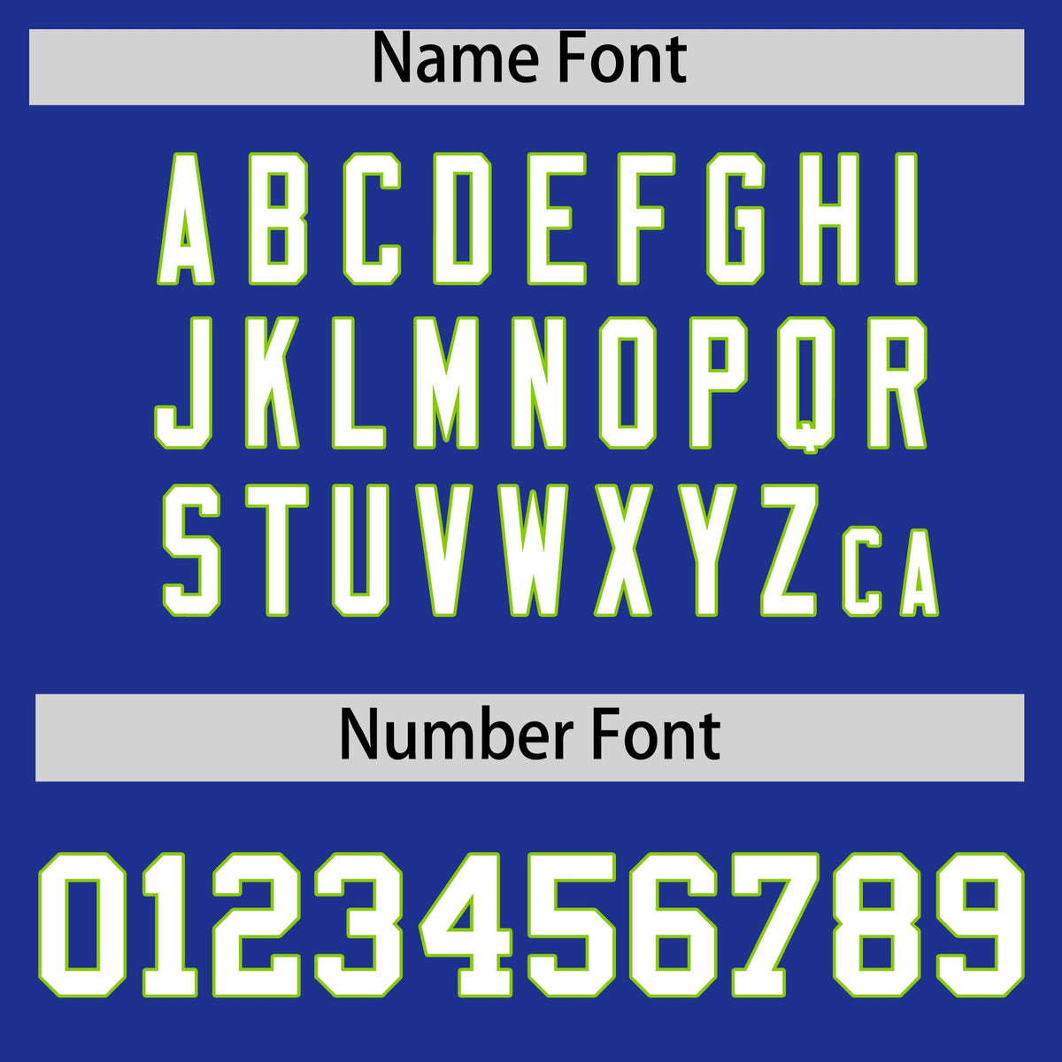 Custom Royal Neon Green Personalized Color Block Authentic Baseball Jersey Limited