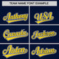 Custom Navy Gold Personalized Color Block Authentic Baseball Jersey Limited