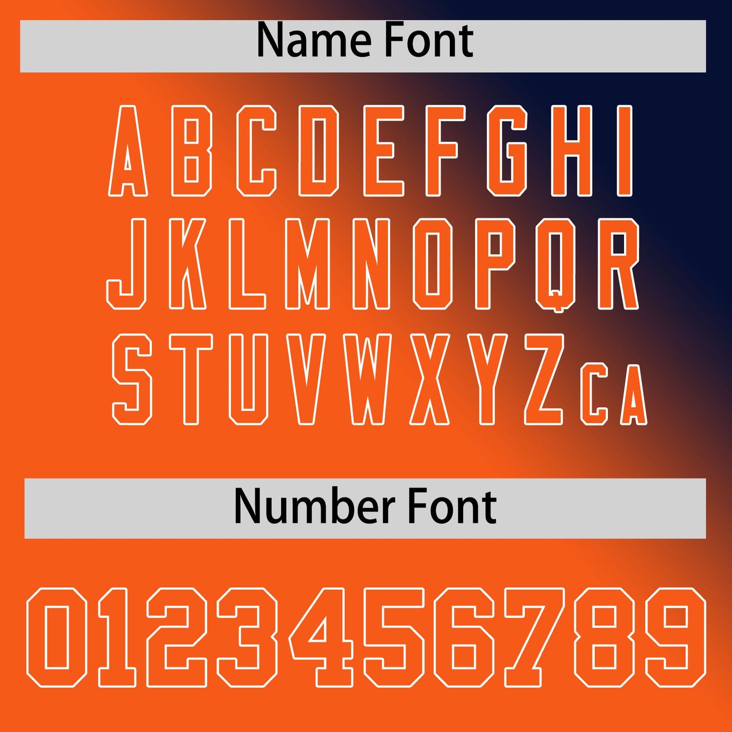 Custom Navy Orange Diagonal Stripe Personalized Gradient Fashion Baseball Jersey Limited