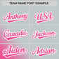Custom Silver Pink Diagonal Stripe Personalized Gradient Fashion Baseball Jersey Limited
