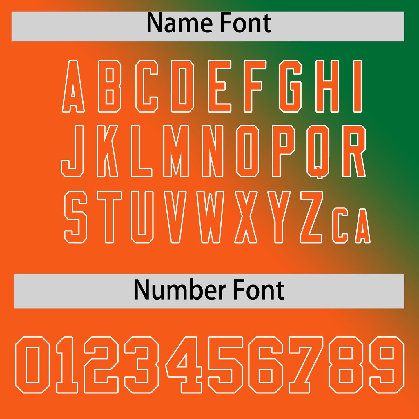 Custom Kelly Green Orange Diagonal Stripe Personalized Gradient Fashion Baseball Jersey Limited