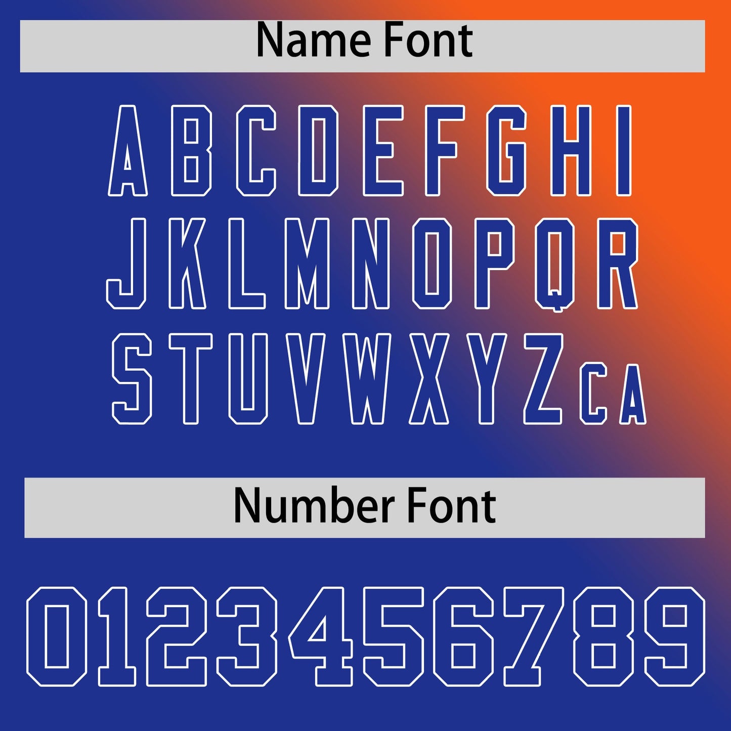 Custom Orange Royal Diagonal Stripe Personalized Gradient Fashion Baseball Jersey Limited