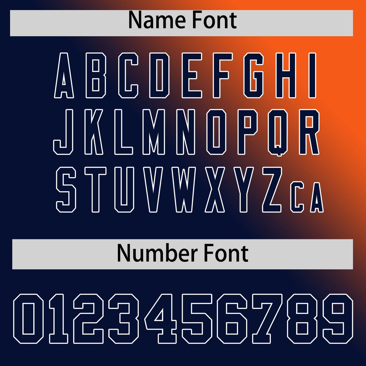 Custom Orange Navy Diagonal Stripe Personalized Gradient Fashion Baseball Jersey Limited