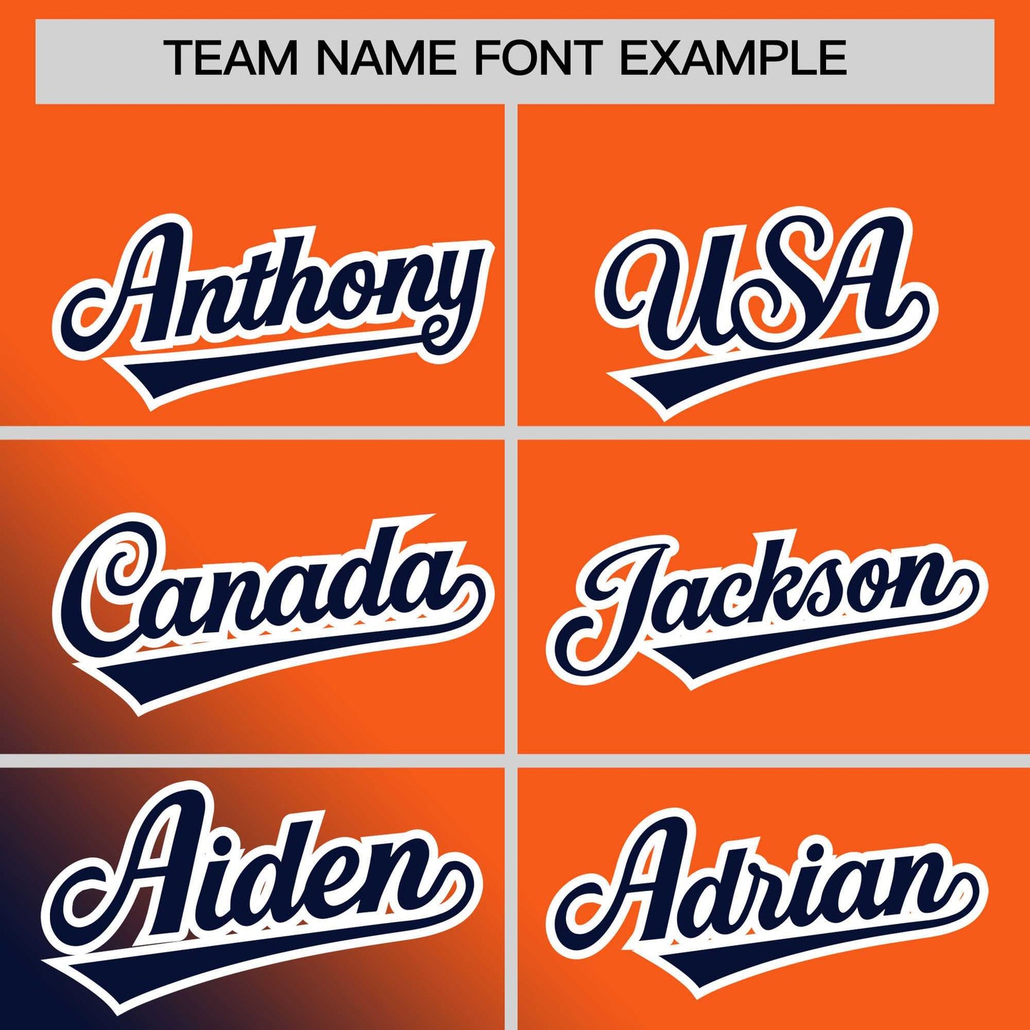 Custom Orange Navy Diagonal Stripe Personalized Gradient Fashion Baseball Jersey Limited