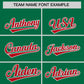 Custom Kelly Green Red Personalized Classic Authentic Baseball Jersey Limited
