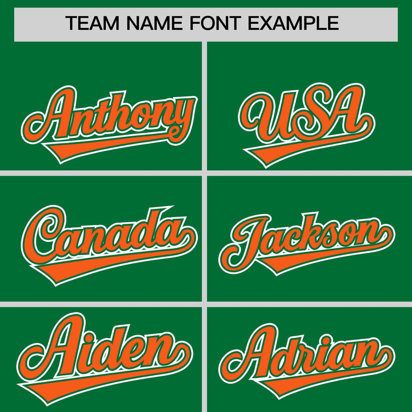 Custom Kelly Green Orange Personalized Edge Color Block Authentic Baseball Jersey Limited