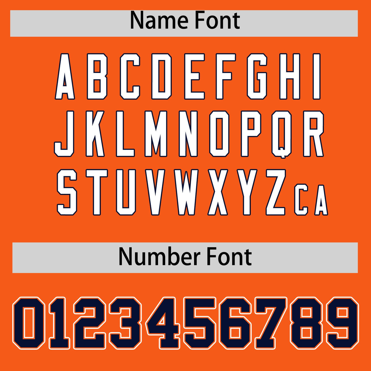 Custom Orange Navy Personalized Edge Color Block Authentic Baseball Jersey Limited