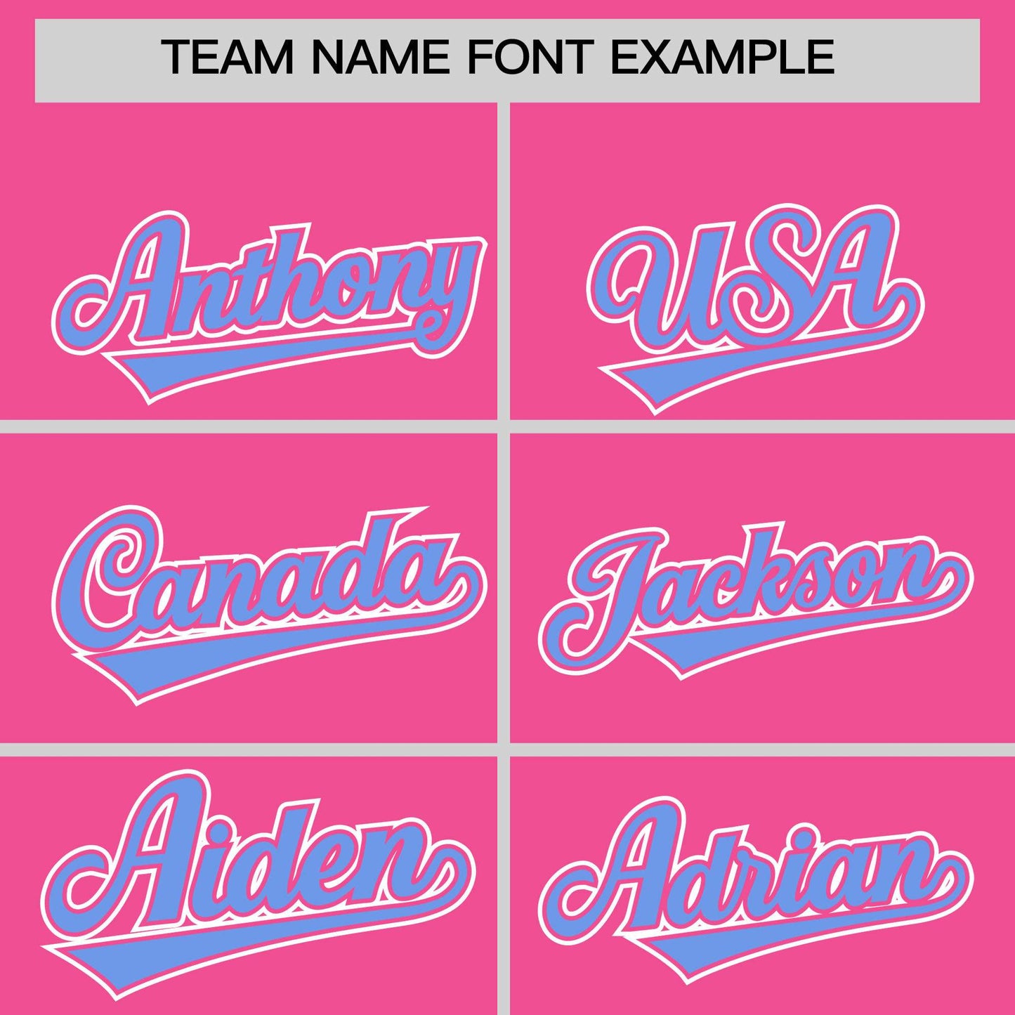 Custom Pink Light Blue Personalized Edge Color Block Authentic Baseball Jersey Limited