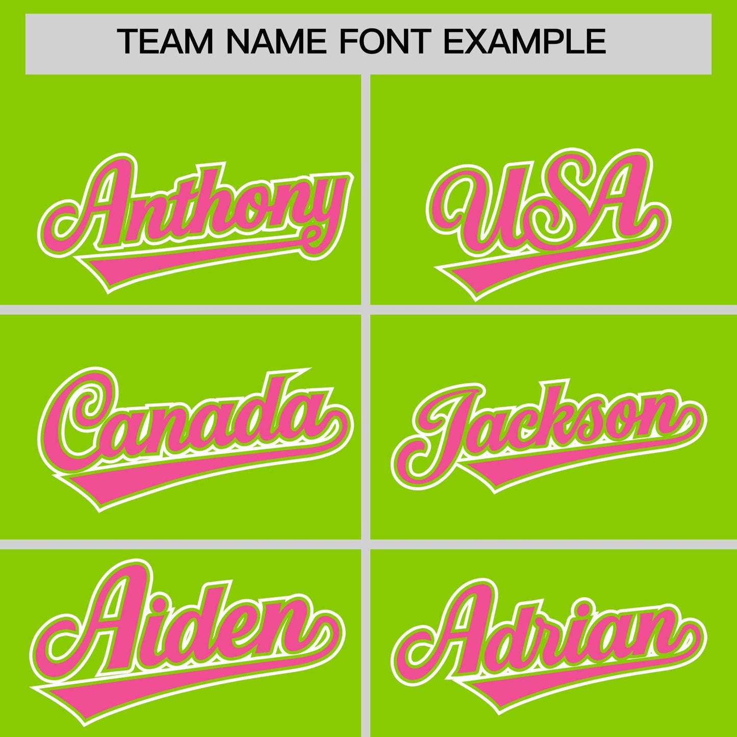 Custom Neon Green Pink Personalized Edge Color Block Authentic Baseball Jersey Limited