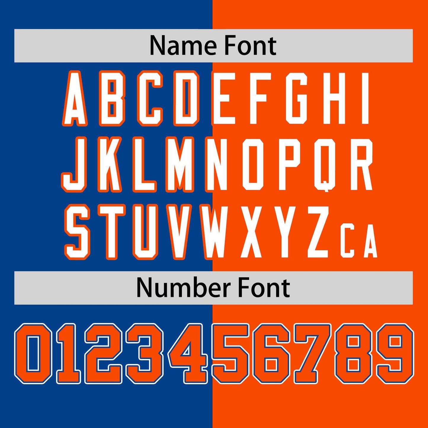 Custom Royal Orange Two Tone Striped Fashion Authentic Baseball Jersey Limited