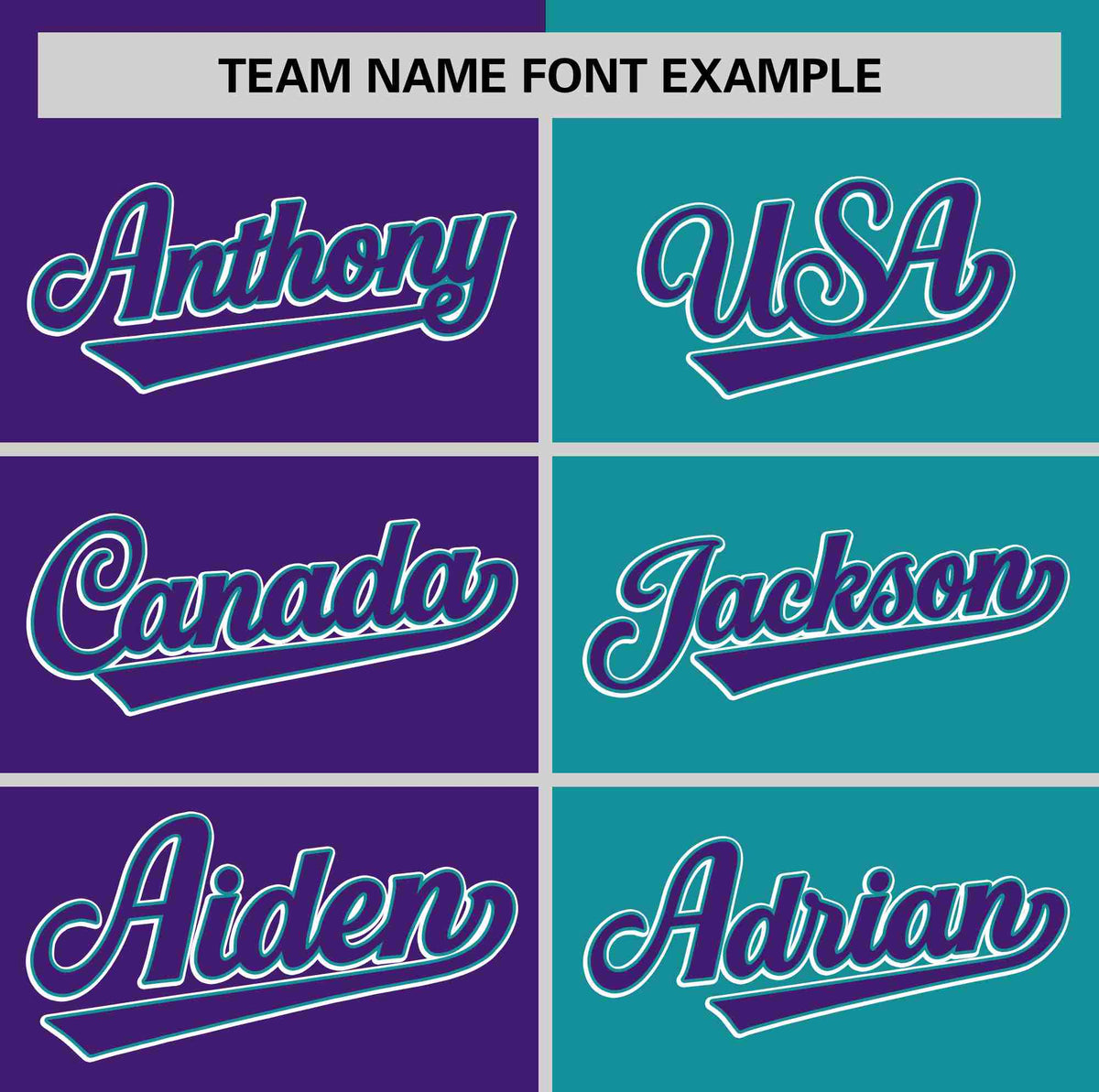 Custom Purple Teal Two Tone Striped Fashion Authentic Baseball Jersey Limited