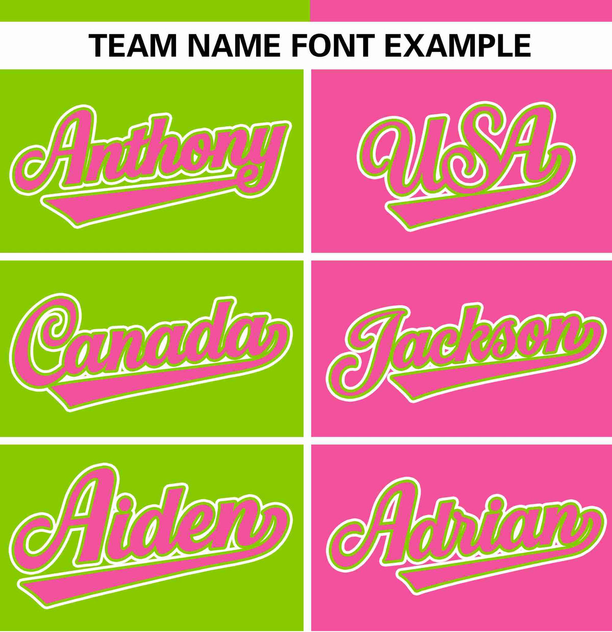 Custom Neon Green Pink Stripe-Solid Combo Fashion Authentic Baseball Jersey Limited