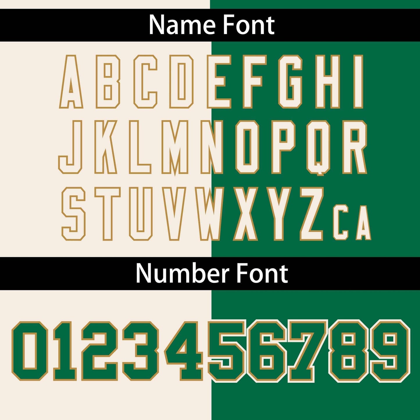 Custom Kelly Green Cream Stripe-Solid Combo Fashion Authentic Baseball Jersey Limited