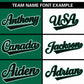 Custom Kelly Green White Stripe-Solid Combo Fashion Authentic Baseball Jersey Limited