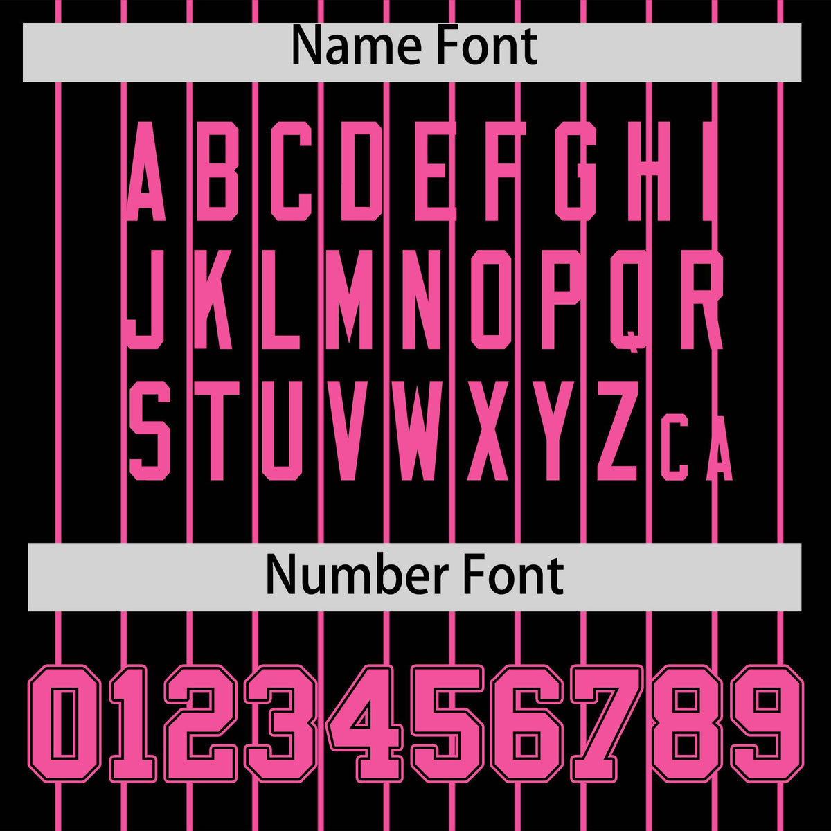 Custom Pink Black Pinstripe Personalized Two-Tone Authentic Baseball Jersey Limited