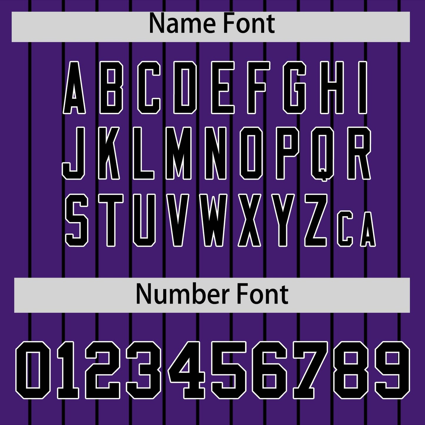 Custom Black Purple Pinstripe Personalized Two-Tone Authentic Baseball Jersey Limited