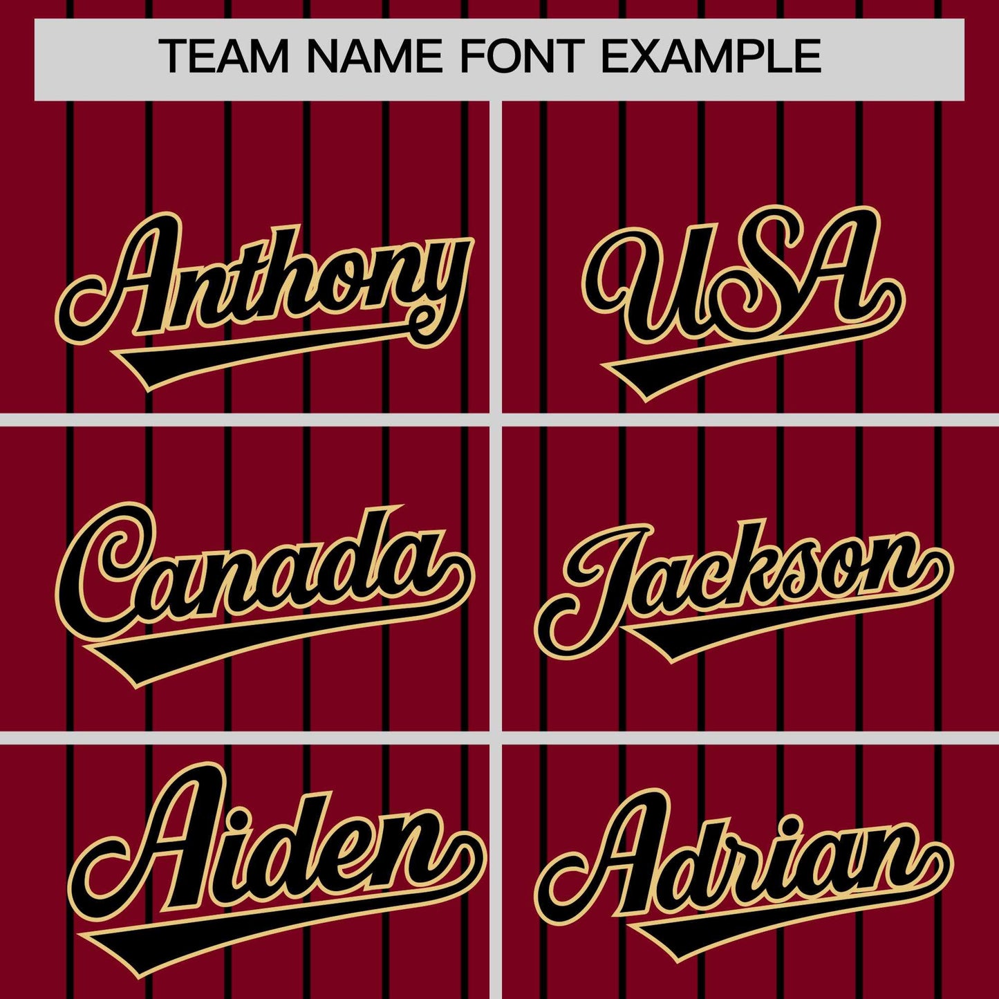 Custom Crimson Black Pinstripe Personalized Two-Tone Authentic Baseball Jersey Limited