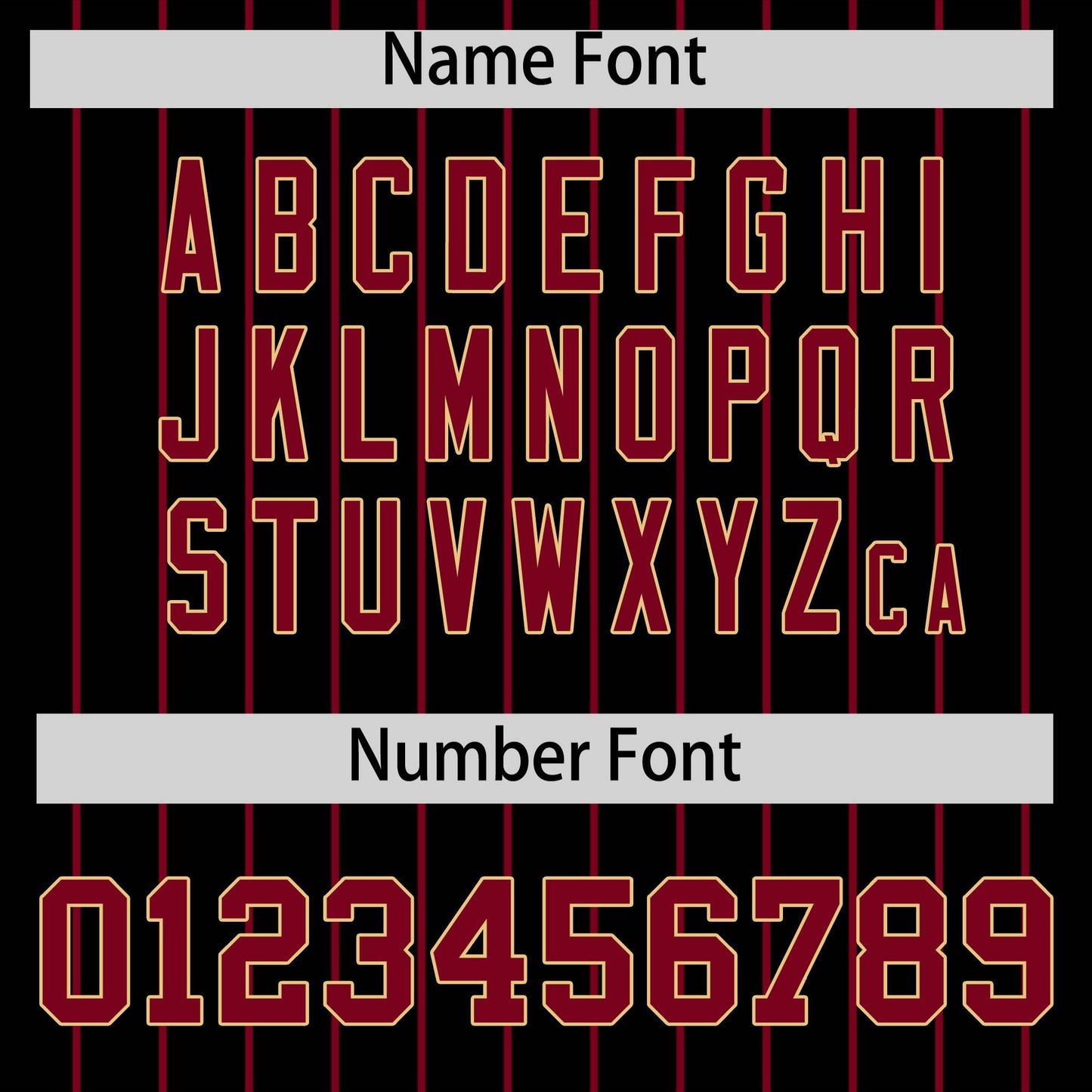 Custom Crimson Black Pinstripe Personalized Two-Tone Authentic Baseball Jersey Limited