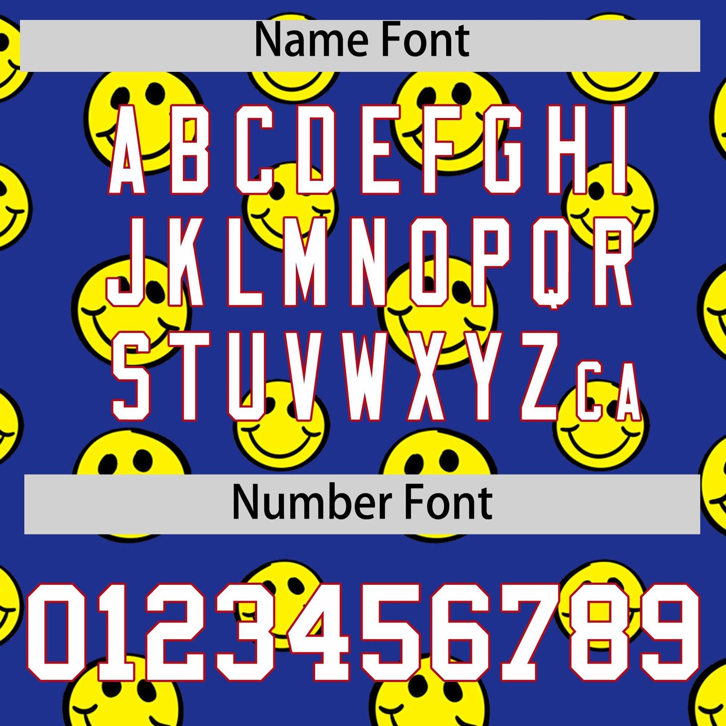 Custom Red Royal Graffiti Gradient Pattern Authentic Smile Baseball Jersey Limited