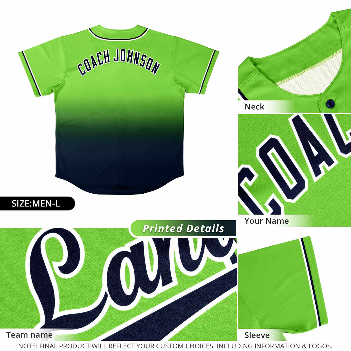 Custom Khaki Crimson Graffiti Gradient Pattern Authentic Smile Baseball Jersey Limited