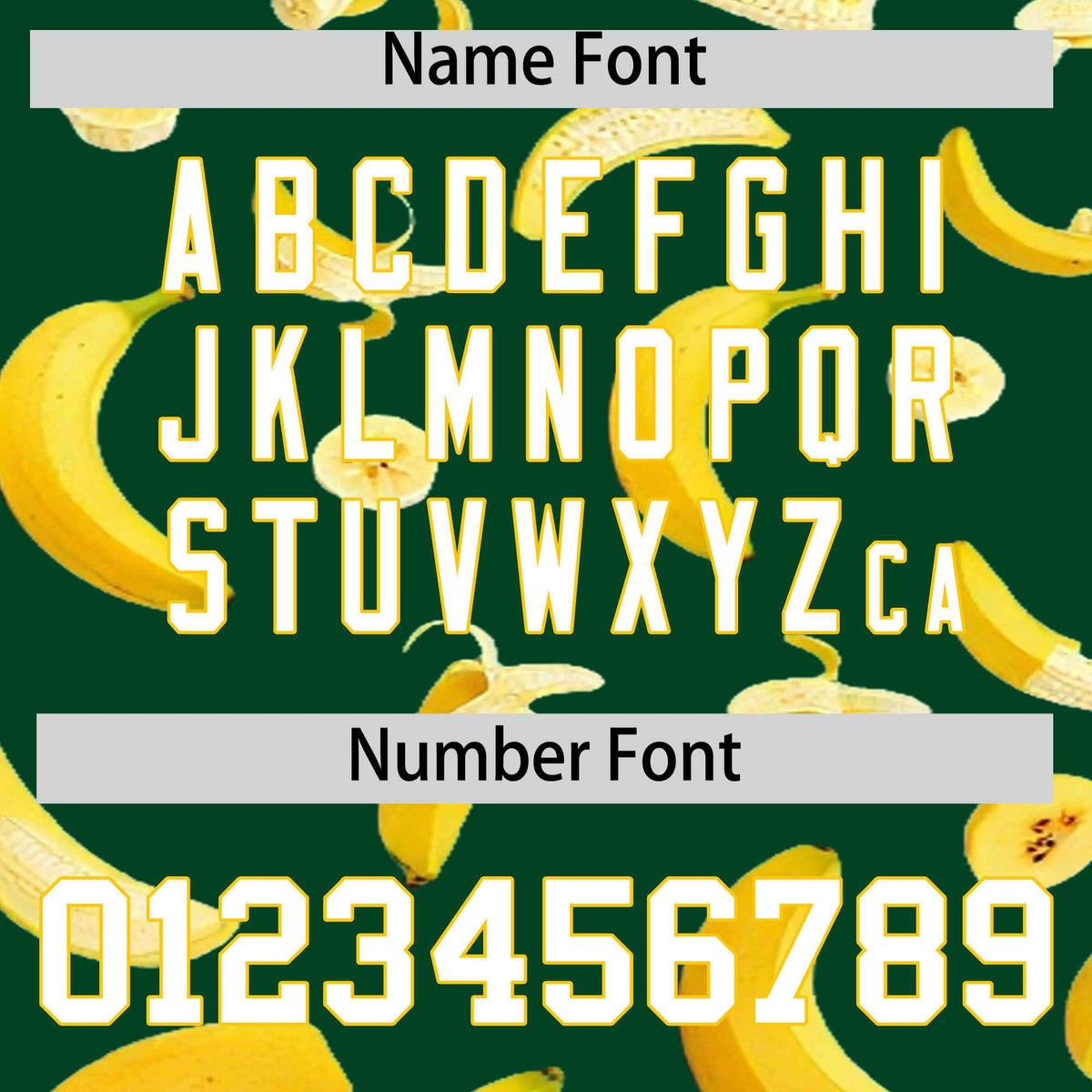 Custom Green Banana Graffiti Pattern Fashion Authentic Baseball Jersey Limited