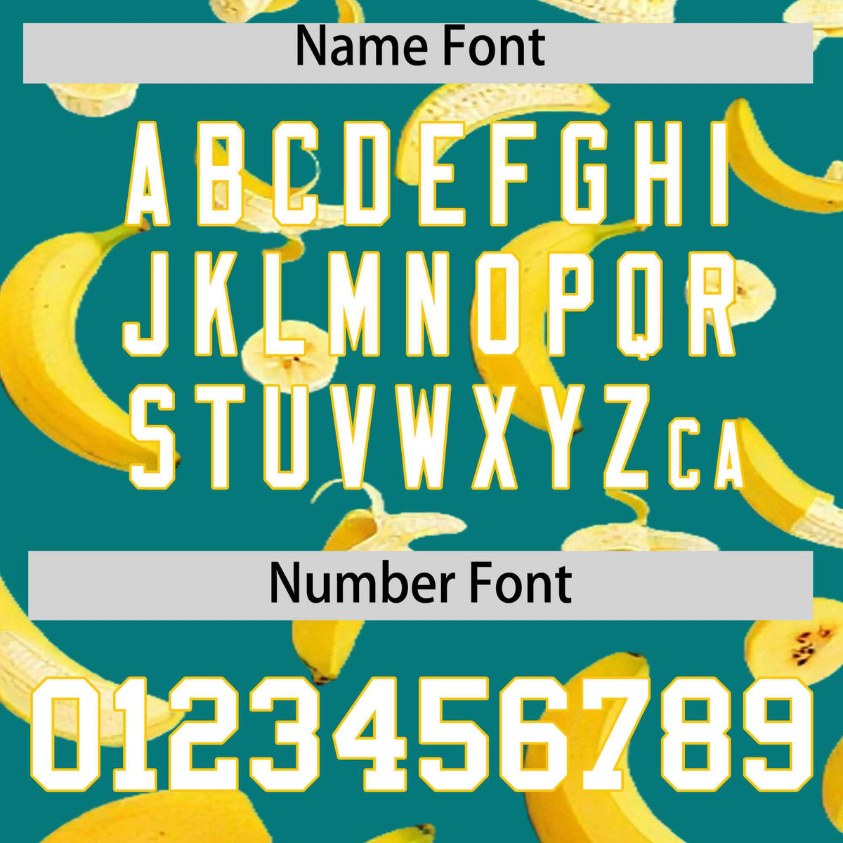 Custom Teal Banana Graffiti Pattern Fashion Authentic Baseball Jersey Limited