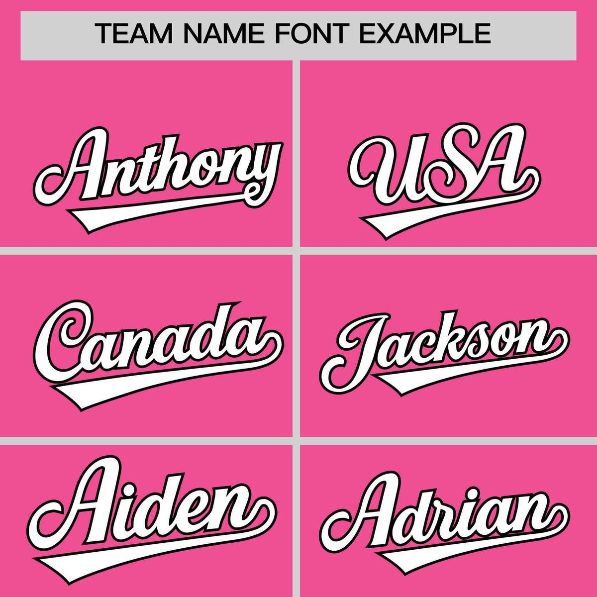 Custom Pink Black Star Pattern Thick Stripes Baseball Jersey Limited