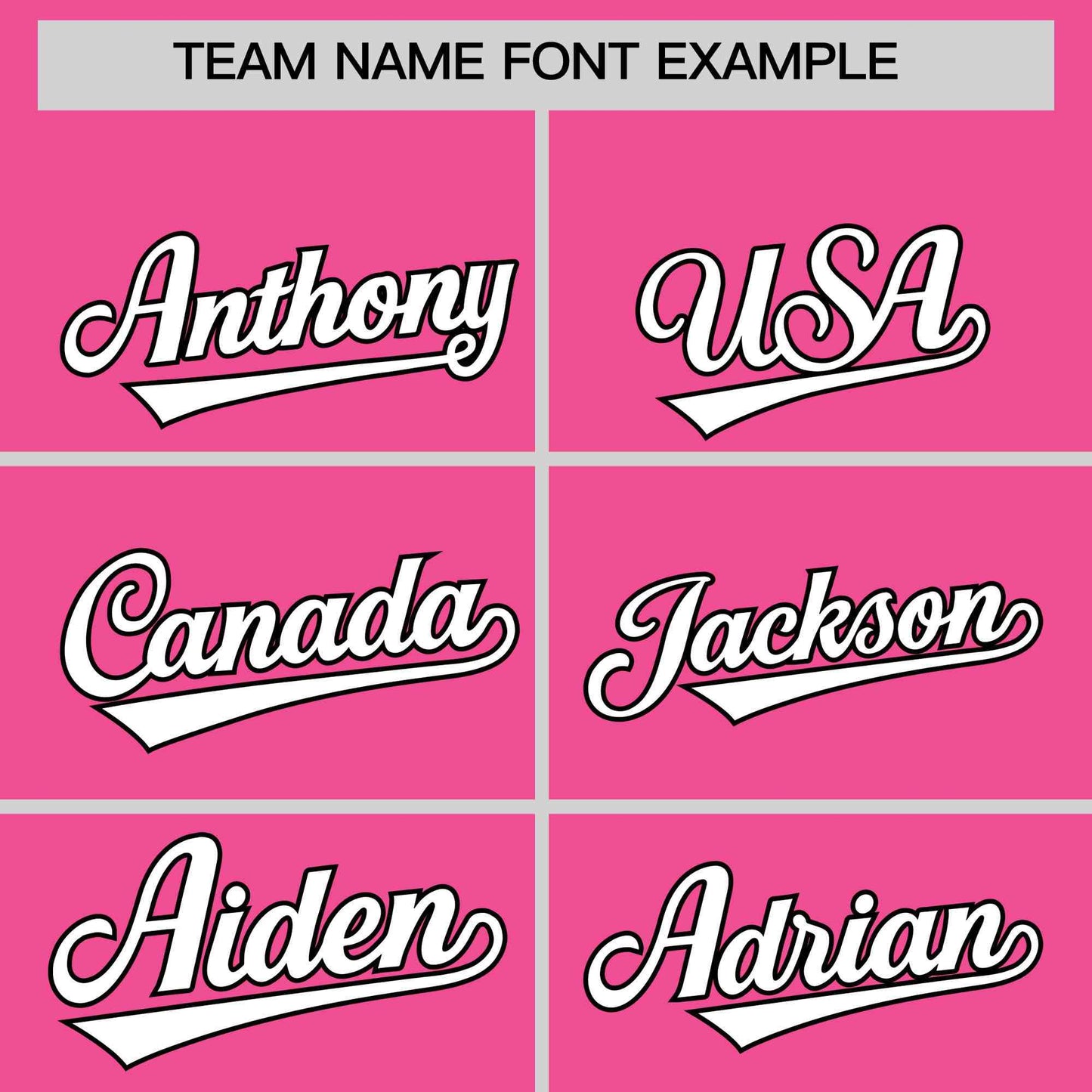 Custom Pink Black Star Pattern Thick Stripes Baseball Jersey Limited