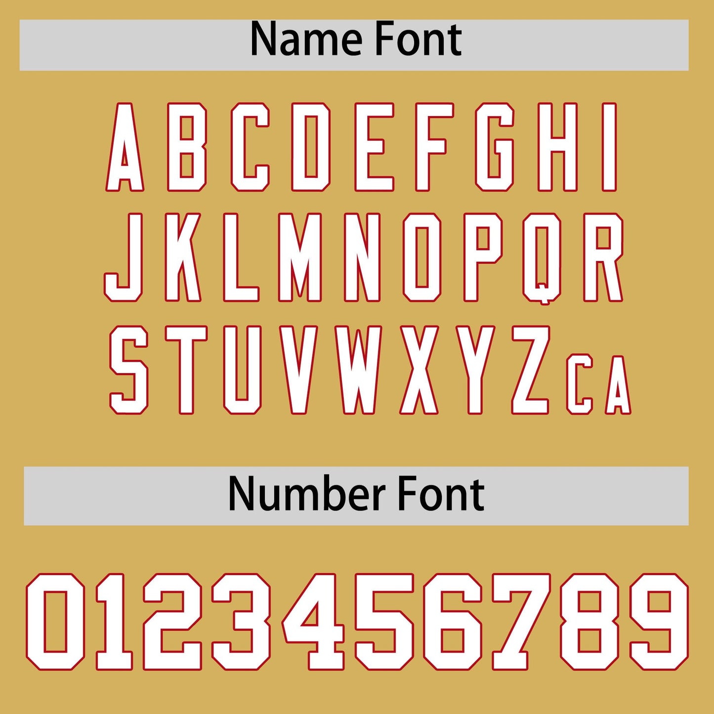 Custom Old Gold Red Star Pattern Thick Stripes Baseball Jersey Limited