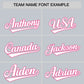 Custom Silver Pink Star Pattern Thick Stripes Baseball Jersey Limited