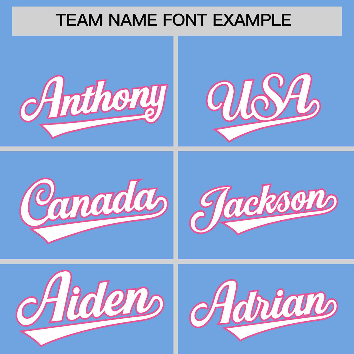 Custom Light Blue Pink Star Pattern Thick Stripes Baseball Jersey Limited