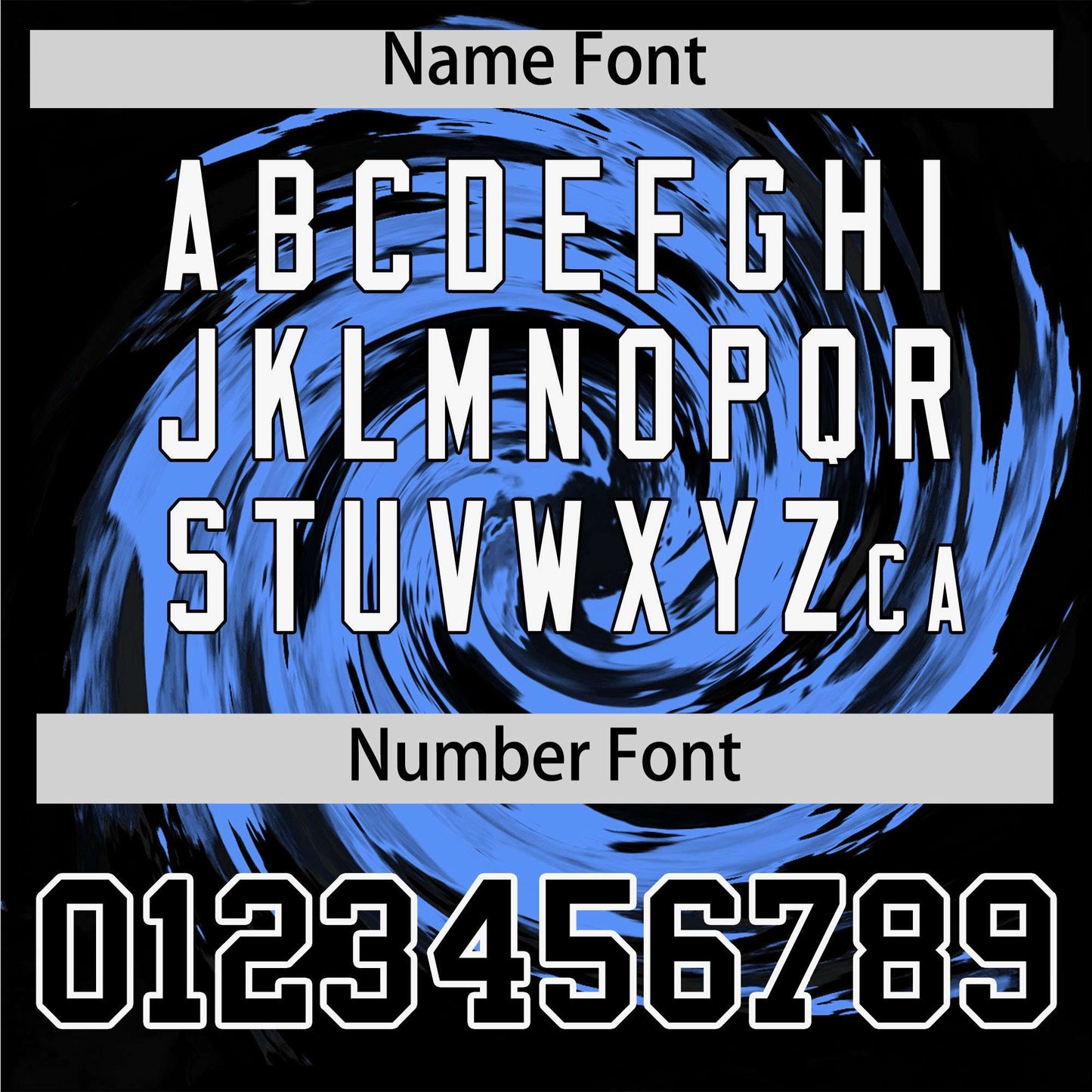 Custom Powder Blue Black Swirl Graffiti Pattern Authentic Baseball Jersey Limited