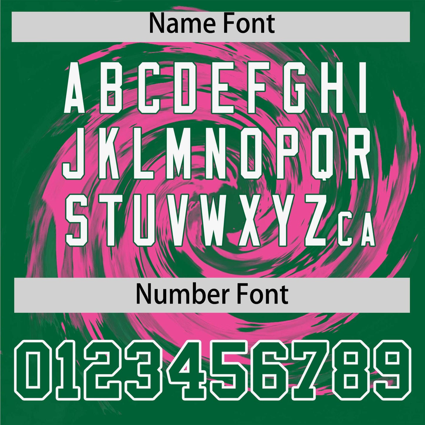 Custom Pink Kelly Green Swirl Graffiti Pattern Authentic Baseball Jersey Limited