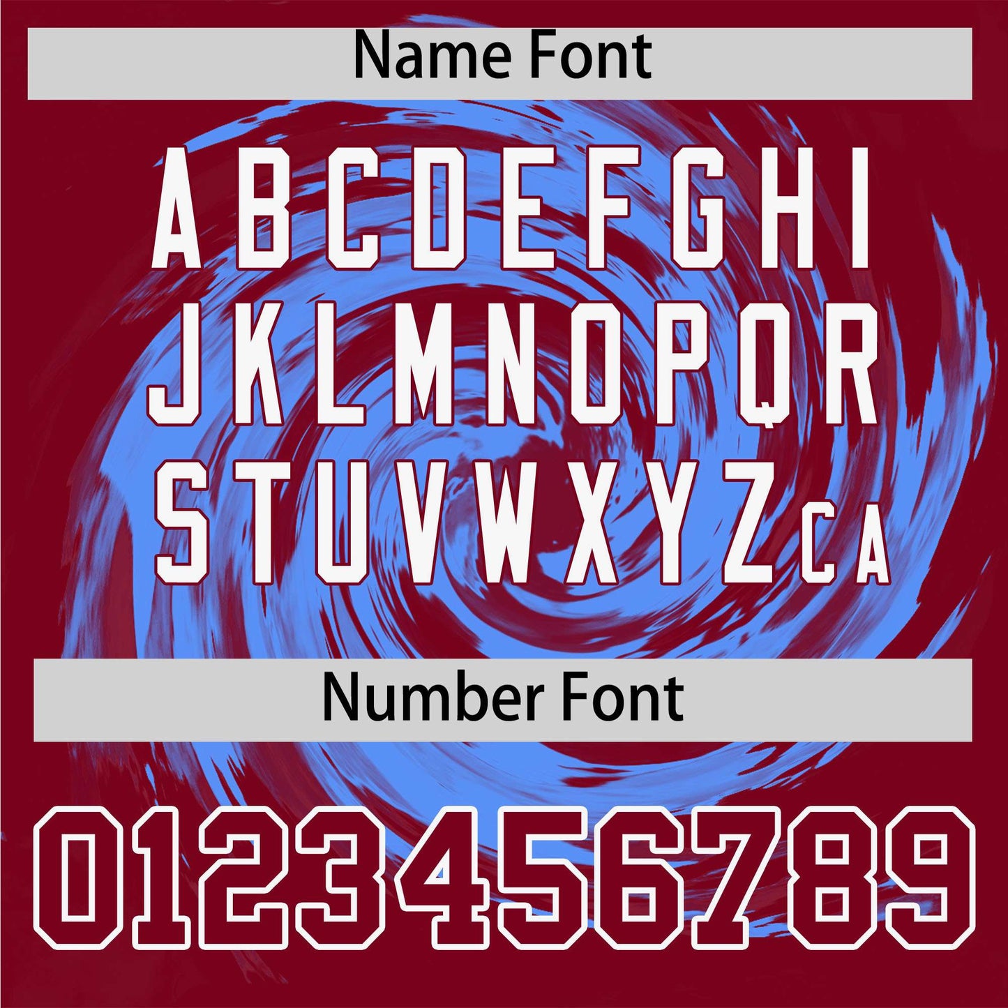 Custom Powder Blue Crimson Swirl Graffiti Pattern Authentic Baseball Jersey Limited