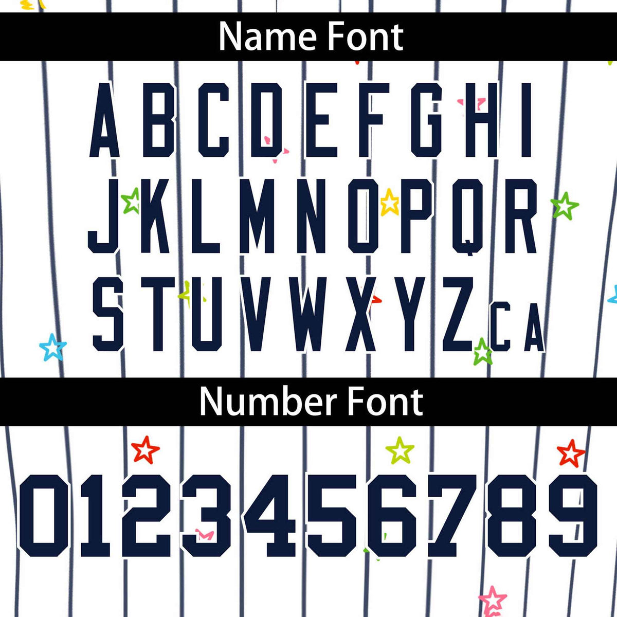 Custom White Navy Stripe Fashion Personalized Star Pattern Authentic Baseball Jersey Limited