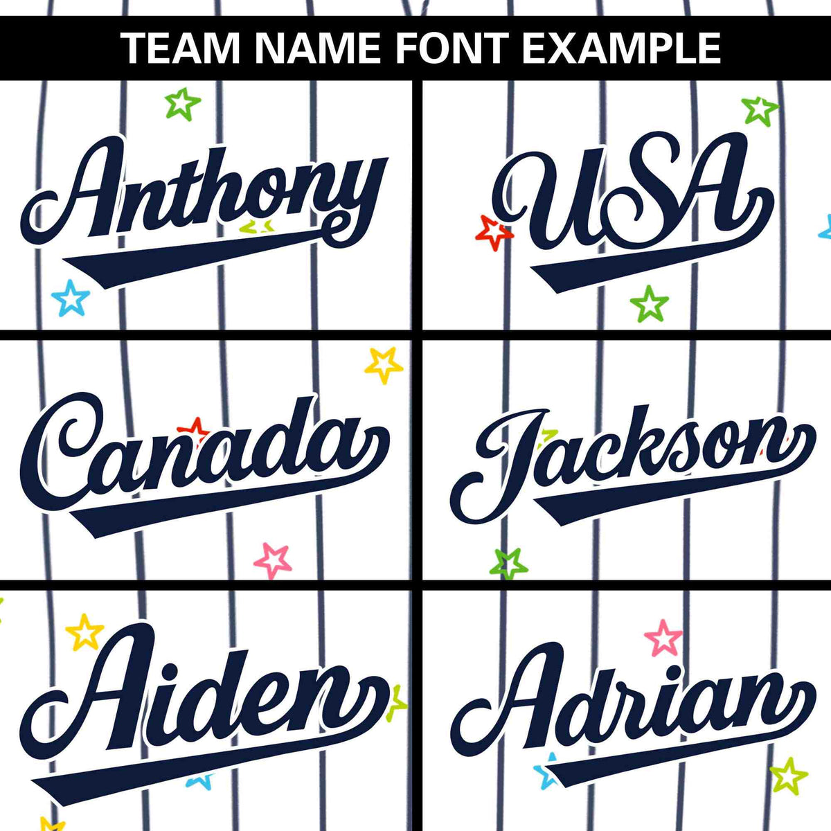 Custom White Navy Stripe Fashion Personalized Star Pattern Authentic Baseball Jersey Limited