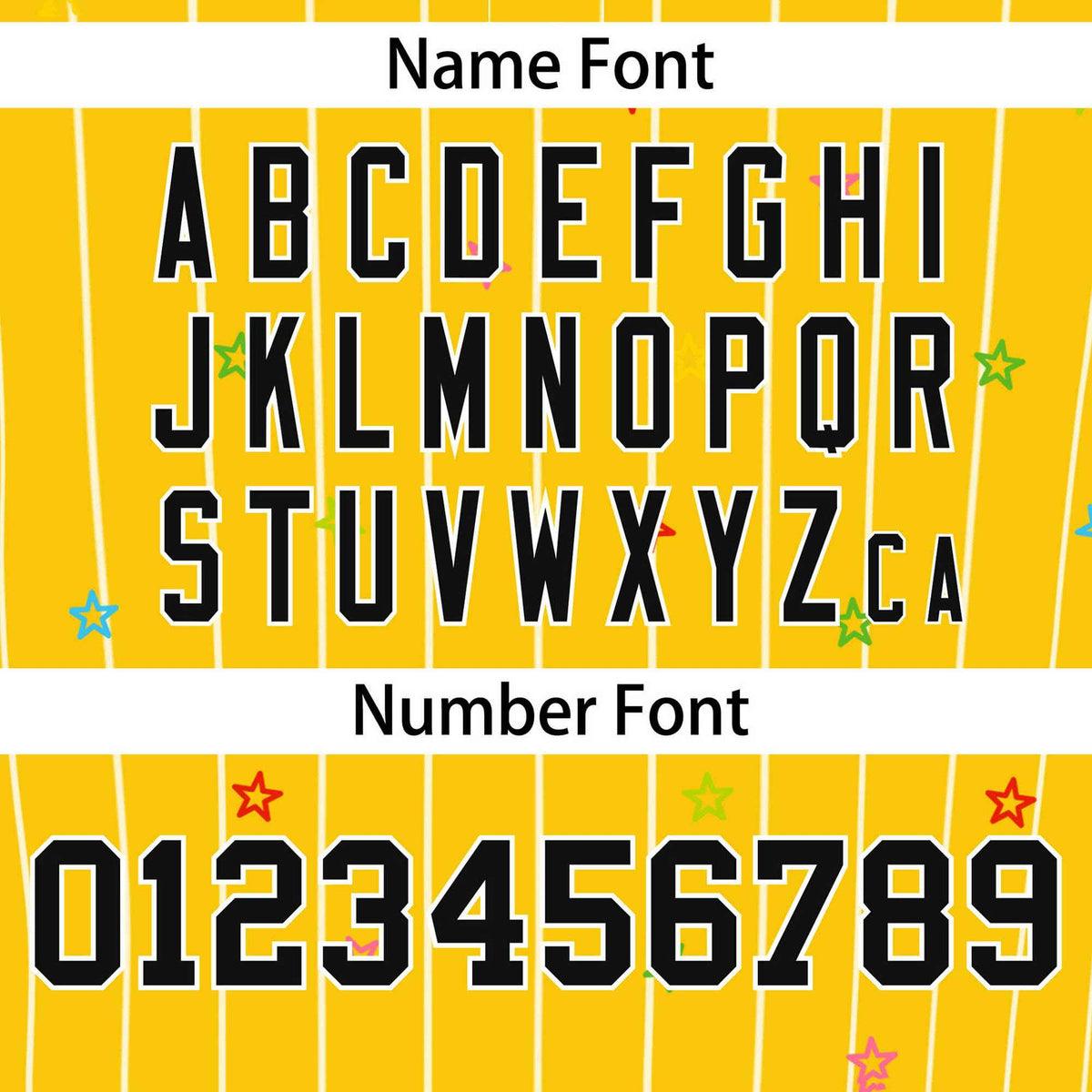 Custom Gold White Stripe Fashion Personalized Star Pattern Authentic Baseball Jersey Limited