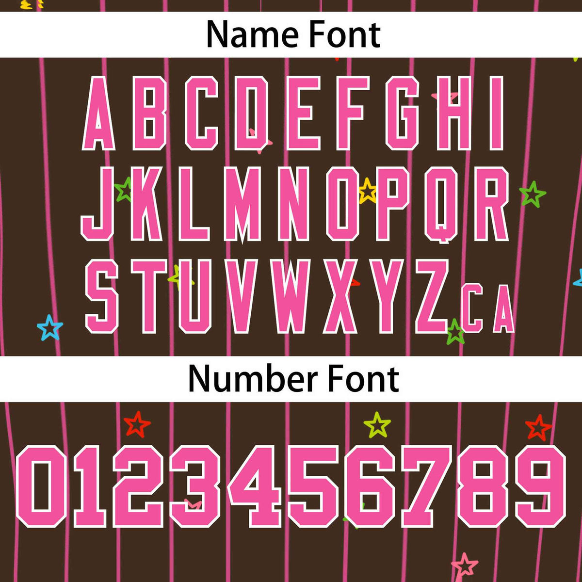 Custom Olive Pink Stripe Fashion Personalized Star Pattern Authentic Baseball Jersey Limited